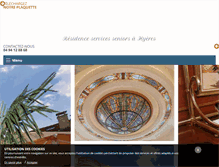 Tablet Screenshot of lacoupole-hyeres.com
